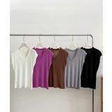 ニットTシャツ レディース 韓国風 夏服 | Miniministore | 詳細画像20 