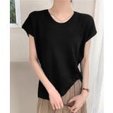 ニットTシャツ レディース 韓国風 夏服 | Miniministore | 詳細画像3 