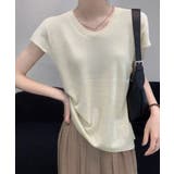 ニットTシャツ レディース 韓国風 夏服 | Miniministore | 詳細画像8 