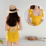 フリルショルダーワンピース水着レディース | Miniministore | 詳細画像13