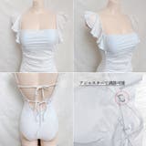 フリルショルダーワンピース水着レディース | Miniministore | 詳細画像4