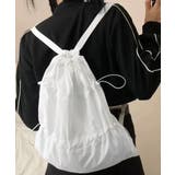 ギャザーナップサック韓国風 軽量リュック | Miniministore | 詳細画像25