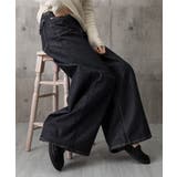 ワイドデニムパンツ ハイウエストジーンズ | Miniministore | 詳細画像12 