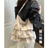 フリルショルダーバッグ ティアードバッグ | Miniministore | 詳細画像1 