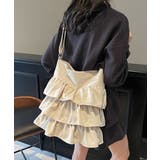 フリルショルダーバッグ ティアードバッグ | Miniministore | 詳細画像3 