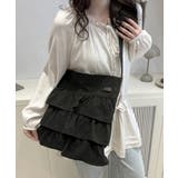 フリルショルダーバッグ ティアードバッグ | Miniministore | 詳細画像5 