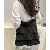 フリルショルダーバッグ ティアードバッグ | Miniministore | 詳細画像6 