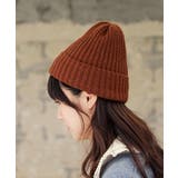 リブニット帽秋冬 シンプルニットビーニー | Miniministore | 詳細画像11 