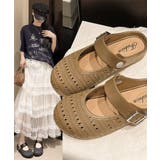 編み込みメリージェーン ミュールサンダル | Miniministore | 詳細画像13 