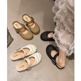 編み込みメリージェーン ミュールサンダル | Miniministore | 詳細画像14 