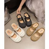 編み込みメリージェーン ミュールサンダル | Miniministore | 詳細画像16 