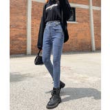 デニムパンツ ハイウエストタイトジーパン | Miniministore | 詳細画像5 