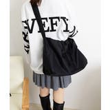 ショルダーバッグ 大容量 ナイロン鞄 黒 | Miniministore | 詳細画像9 