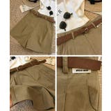 ベルト付きショートパンツ タック入り夏服 | Miniministore | 詳細画像19 