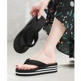 軽量 厚底トングサンダル レディース 夏 | Miniministore | 詳細画像6 