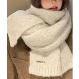 カシミアタッチニットマフラー 暖かい秋冬 | Miniministore | 詳細画像3