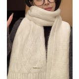 カシミアタッチニットマフラー 暖かい秋冬 | Miniministore | 詳細画像4