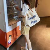 フリンジ キャンバストートバッグ 大容量 | Miniministore | 詳細画像11