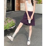 スカート見えラップ風キュロットパンツ薄手 | Miniministore | 詳細画像25 