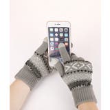 スマホ対応ジャガード手袋 ノルディック柄 | Miniministore | 詳細画像8