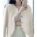 シャギーニットカーディガンふわふわ秋冬服 | Miniministore | 詳細画像12 