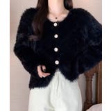 シャギーニットカーディガンふわふわ秋冬服 | Miniministore | 詳細画像8 