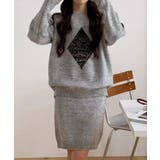 スパンコールニットセットアップ きれいめ | Miniministore | 詳細画像6 