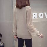 チュール袖ニットトップス レディース韓国 | Miniministore | 詳細画像6 