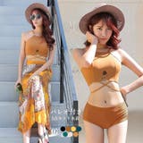 ビキニ レディース パレオ付き水着セット | Miniministore | 詳細画像1