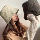 両面着 バケットハット レディース | Miniministore | 詳細画像9 
