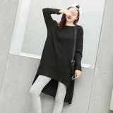 スリットtシャツ レディース ゆったり | Miniministore | 詳細画像4