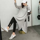 スリットtシャツ レディース ゆったり | Miniministore | 詳細画像9
