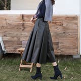 フェイクレザースカート レディース フレアスカート | Miniministore | 詳細画像8