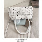 ドット柄ベルトボストンバッグ 2WAY鞄 | Miniministore | 詳細画像23