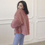 ボアジャケットレディースふんわりブルゾン | Miniministore | 詳細画像14 