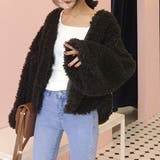 ボアジャケットレディースふんわりブルゾン | Miniministore | 詳細画像5 