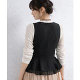 Vネックペプラムジレベスト シフォン切替 | Miniministore | 詳細画像4 