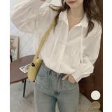フリル衿ブラウス 長袖タックシャツ韓国風 | Miniministore | 詳細画像1
