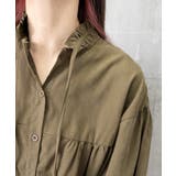 フリル衿ブラウス 長袖タックシャツ韓国風 | Miniministore | 詳細画像18