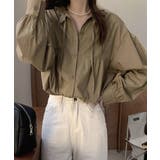 フリル衿ブラウス 長袖タックシャツ韓国風 | Miniministore | 詳細画像5