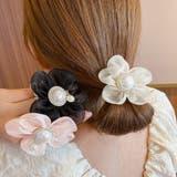 シュシュ レディースお花ヘアアクセサリー | Miniministore | 詳細画像1
