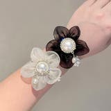 シュシュ レディースお花ヘアアクセサリー | Miniministore | 詳細画像12