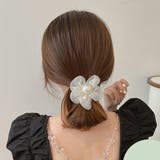 シュシュ レディースお花ヘアアクセサリー | Miniministore | 詳細画像7