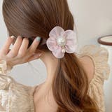 シュシュ レディースお花ヘアアクセサリー | Miniministore | 詳細画像9