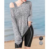 フィットネス水着セット 体型カバー着やせ | Miniministore | 詳細画像1 