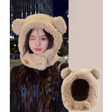 くま耳帽子韓国風ニットキャップファー帽子 | Miniministore | 詳細画像10 