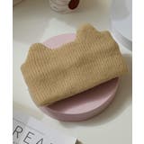 猫耳リブニットヘアバンド 幅広い 髪留め | Miniministore | 詳細画像12 