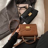 クロコ型押し ショルダーバッグ 韓国風 | Miniministore | 詳細画像16 