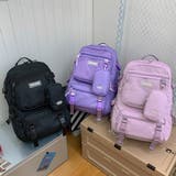 リュックサック 男女兼用 ポーチ付き通学 | Miniministore | 詳細画像13