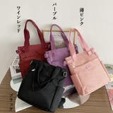 トートバッグ 肩掛け シンプル 大容量 | Miniministore | 詳細画像2 